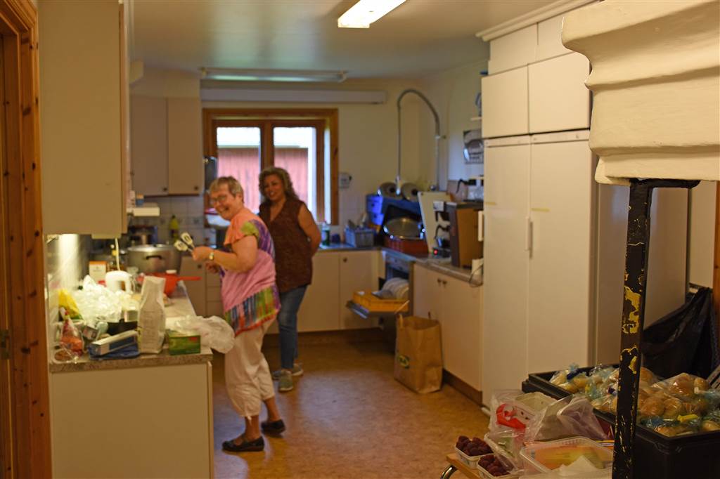 Köket har full utrustning